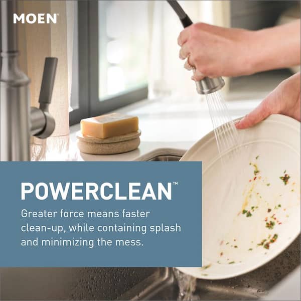 MOEN Adler Single-Handle Pull-Down Sprayer Kitchen Faucet