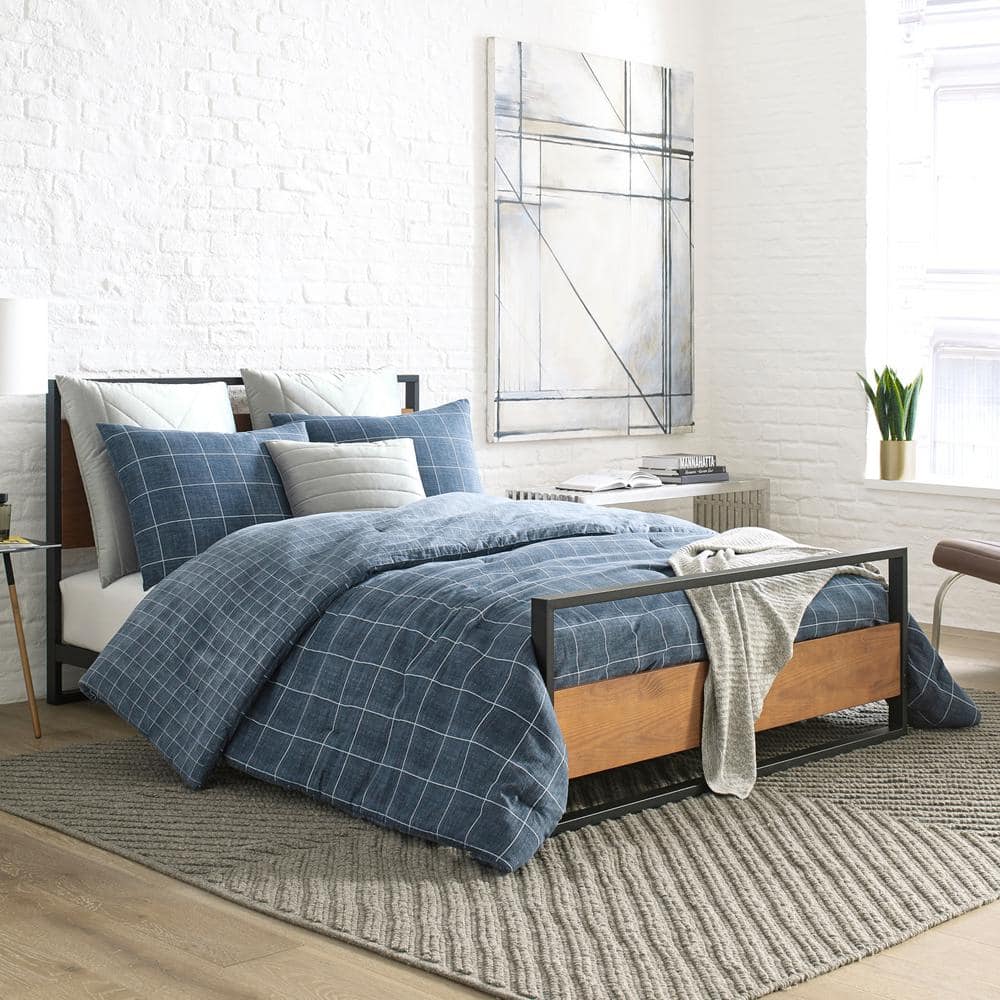 Chic Home Willa 5 Piece Woven Waffle Texture Comforter Set