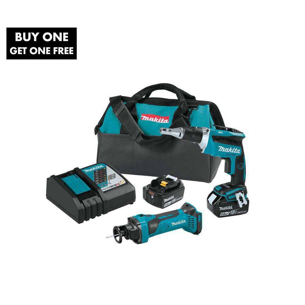 Makita 18V LXT Lithiumion Cordless 2Piece Combo Kit (Brushless