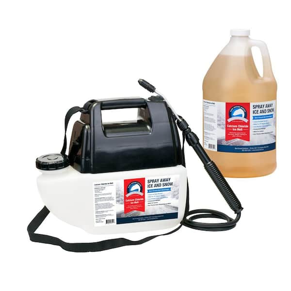 1 Gal. Battery Powered with Liquid Calcium Chloride Ice Melt Sprayer