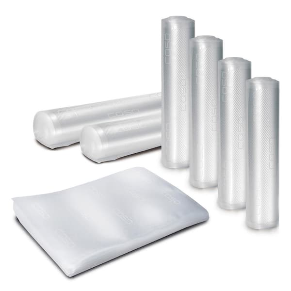 CASO Design Professional Bags and Rolls (50 Count Bags, 4 8x20 Rolls, and 2 11x20 Rolls)