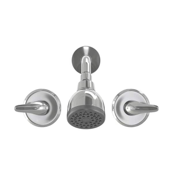 Glacier Bay Aragon 1-Handle 1-Spray Tub and Shower Faucet in Chrome w/Valve 
