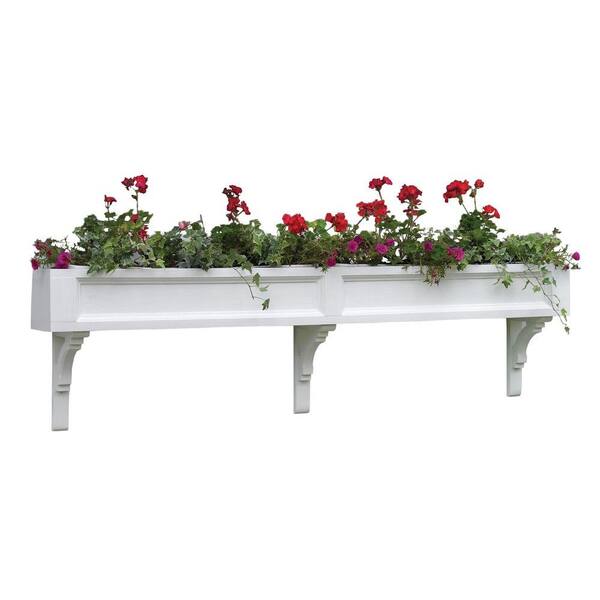 Good Directions Lazy Hill Farm Designs Federal 7.75 in. x 30 in. Cedar Window Box-DISCONTINUED