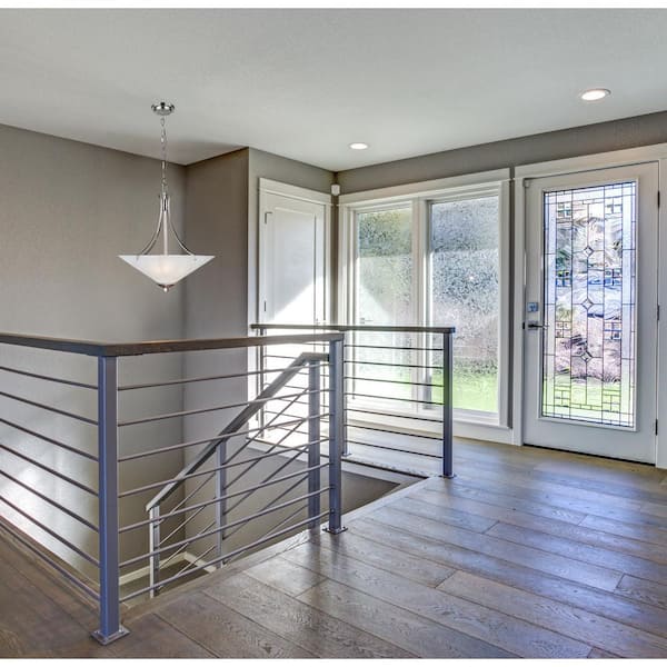 Torino 2-Light Satin Nickel Pendant