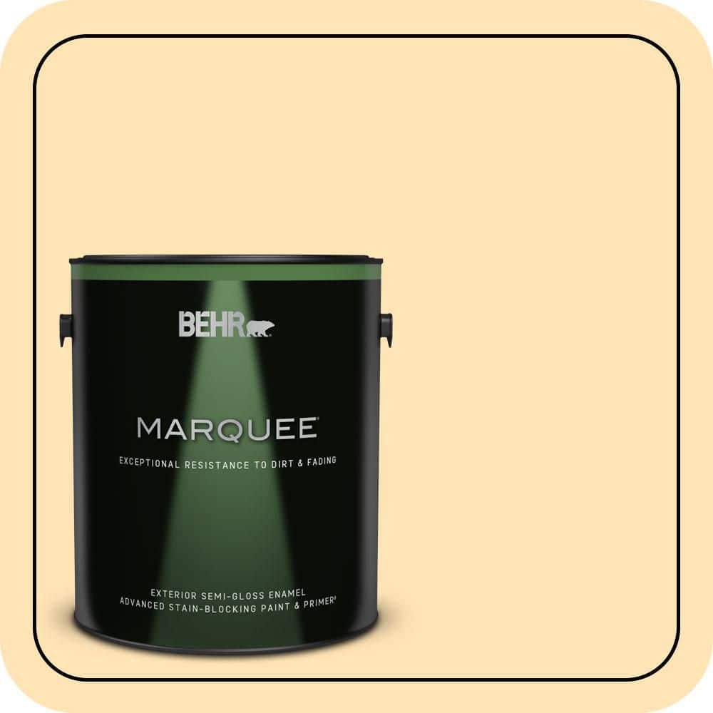 1 gal. #P250-2 Golden Nectar Semi-Gloss Enamel Exterior Paint & Primer price history on PriceWatchPro