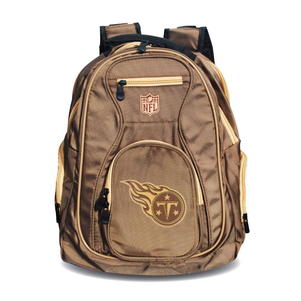 Tenessee Titans 19" Premium Backpack -Desert Sand