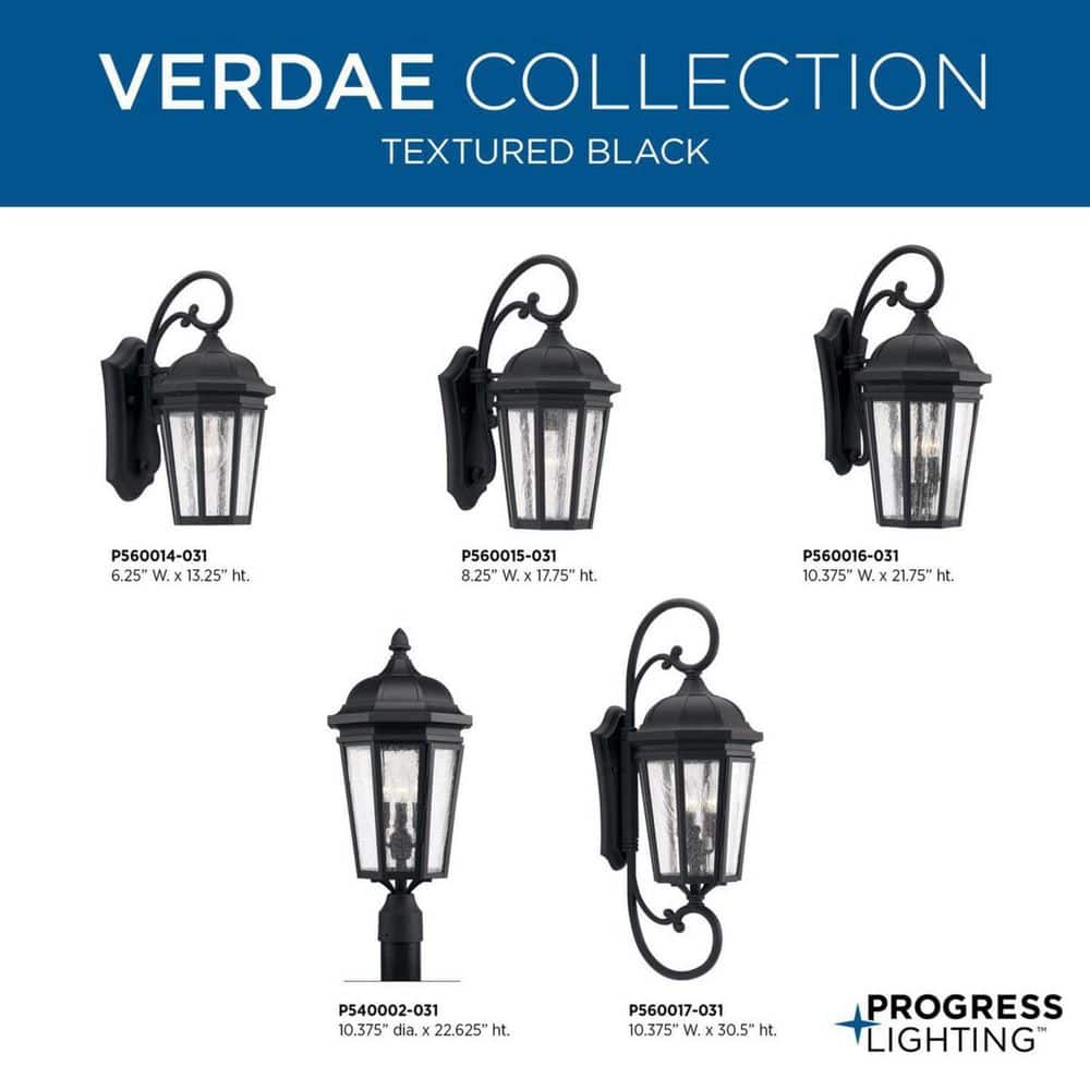 Antique Bronze and Black Outdoor Wall Lantern with Seeded Glass