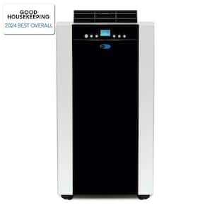 9,500 BTU Portable Air Conditioner Cools 500 Sq. Ft. with Dehumidifier, Remote and Carbon Filter in Black
