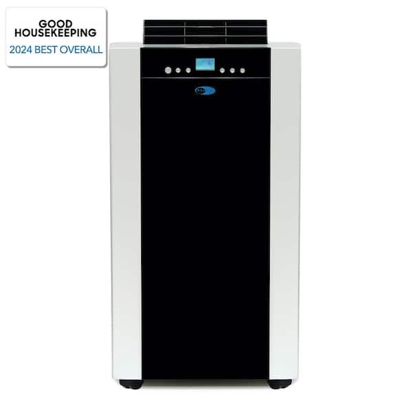 Whynter 9,500 BTU (14,000 BTU ASHRAE) Portable Air Conditioner Cools 500 Sq. Ft. with Dehumidifier, Remote, and Filter in Black