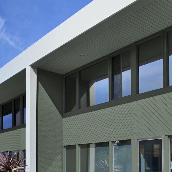 1 gal. #450F-6 Whispering Pine Satin Exterior Paint