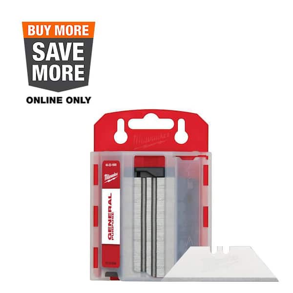 General Purpose Utility Blades with Dispenser (100-Piece)