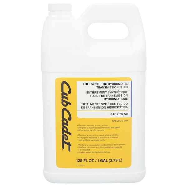 20W-50 Commercial Grade Full Synthetic Hydrostatic Transmission Oil - 1 Gal.