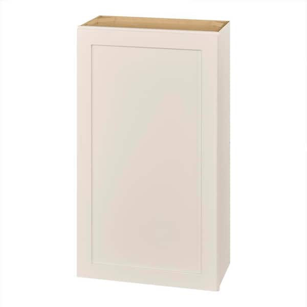 Avondale 24 in. W x 12 in. D x 42 in. H Ready to Assemble Plywood Shaker Wall Kitchen Cabinet in Antique White