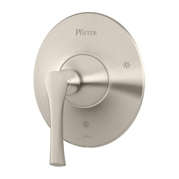 Pfister Rhen 1-Handle Tub and Shower Valve Only Trim Kit in Brushed Nickel (Valve Not Included)