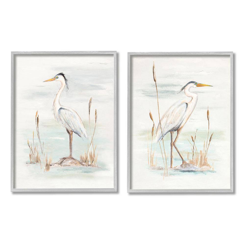 Stupell Industries Leinwanddruck „Pelican Bird“ Von Patricia Pinto | 40,6 X 50,8 Cm | Strandmotiv, Sandmaserung