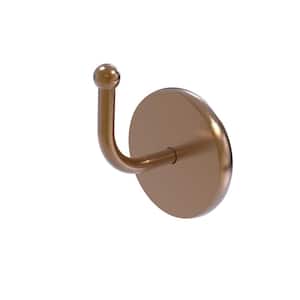 Skyline Collection Wall-Mount Robe Hook in Brushed Bronze