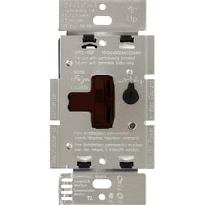 Toggler LED+ Dimmer Switch for Dimmable LED and Incandescent Bulbs, 250W/Single-Pole or 3-Way, Brown (AYCL-253P-BR)