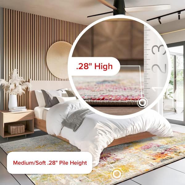 nuLOOM Cezanne Modern Multi 9 ft. x 12 ft. Area Rug KKCB55A-9012
