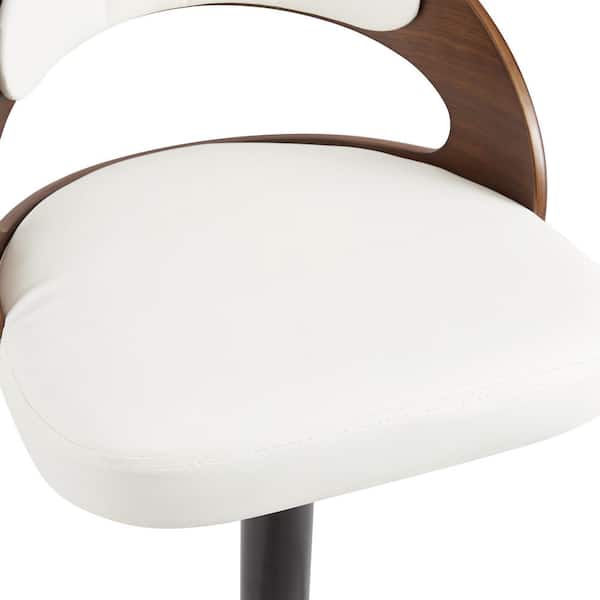 VECELO Bar Stools Set of 2-Counter Height Stool with