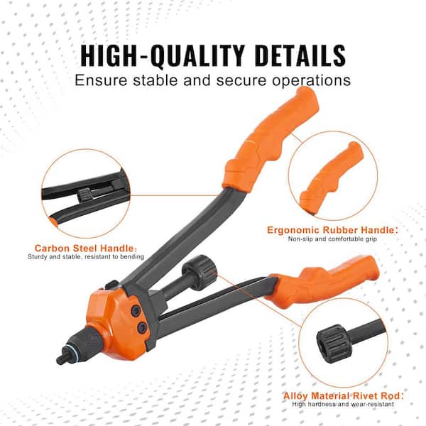 Riveting Pliers, Guns and Nut Setting Tools