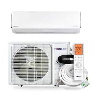 Hessaire DIY 12,000 BTU 1.0 Ton Ductless Mini Split Air Conditioner and ...