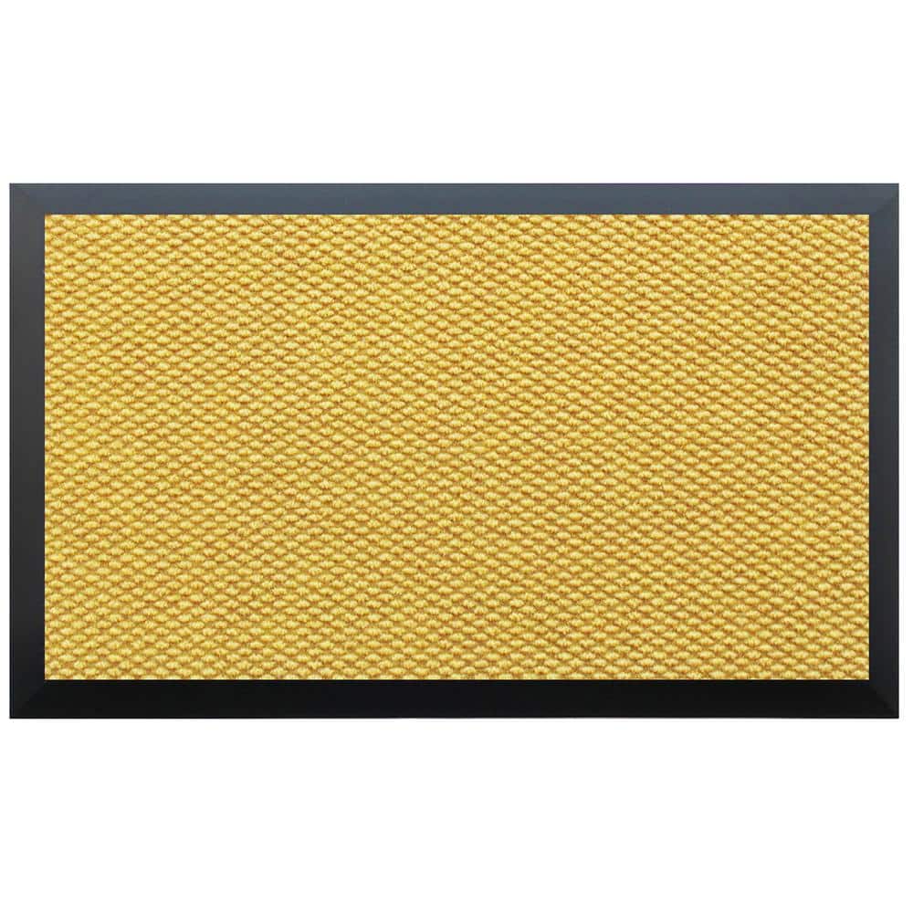 Calloway Mills Mustard 60 in. x 120 in. Teton Residential Commercial Mat, Yellow -  14MUS0510