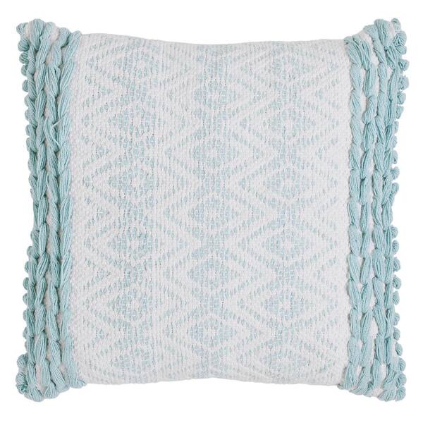 aqua throw pillow covers