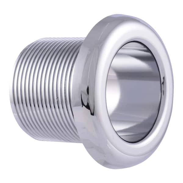 Extended Fixture Outlet Box Escutcheon in Chrome (10-Pack)