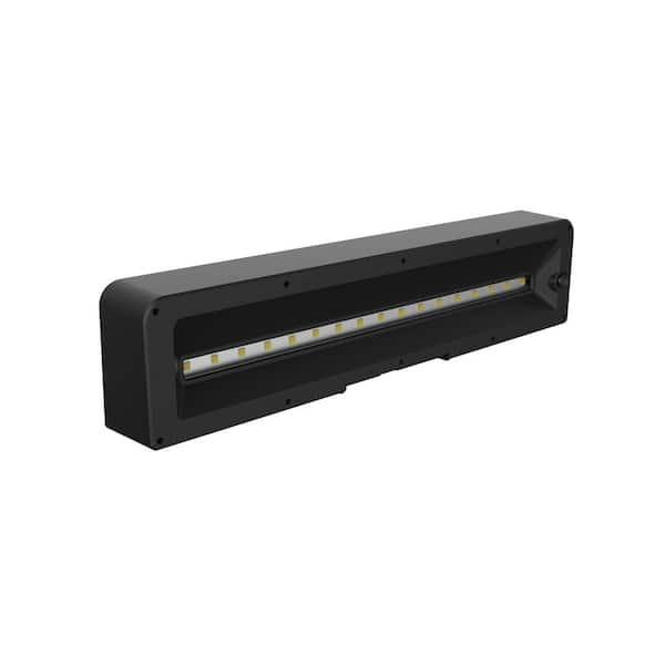 11 in. Dimmable Dusk-to-Dawn Solar Powered LED Sign Light