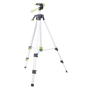 1.5 mm Heavy Duty Universal Adjustable Tiltable Tripod with 23 to 59 in. Range, Level and Quick-Release System