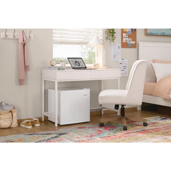 Vissani 1.7 cu. ft. Mini Refrigerator with Removable Glass Shelves