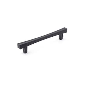 Westmount Collection 5-1/16 in. (128 mm) Center-to-Center Matte Black Transitional Drawer Pull