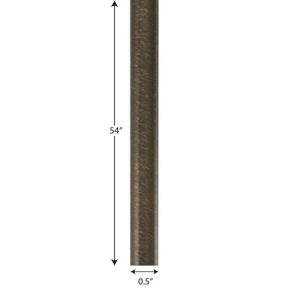 Venetian Bronze Steel Mini-Pendant Stem Extension Kit