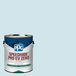 Speedhide Pro EV Zero 1 gal. PPG1235-2 Blue Phlox Semi-Gloss Interior Paint