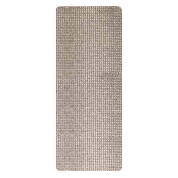 TrafficMaster Pindot Fog Geometric Beige 3 ft. x 4 ft. Non-Slip Indoor Area Rug