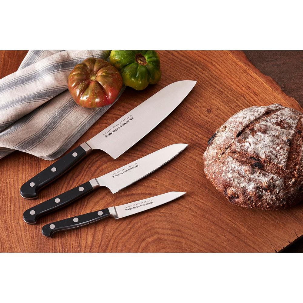 Christopher Kimball Stainless Steel German 3-Piece Must Have Knife Set - Thumbnail 5