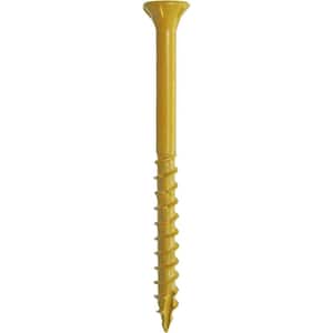 #9 2-1/2 in. Tan Exterior Self-Starting Star Flat-Head Wood Deck Screw (5 lbs./435-Pieces)