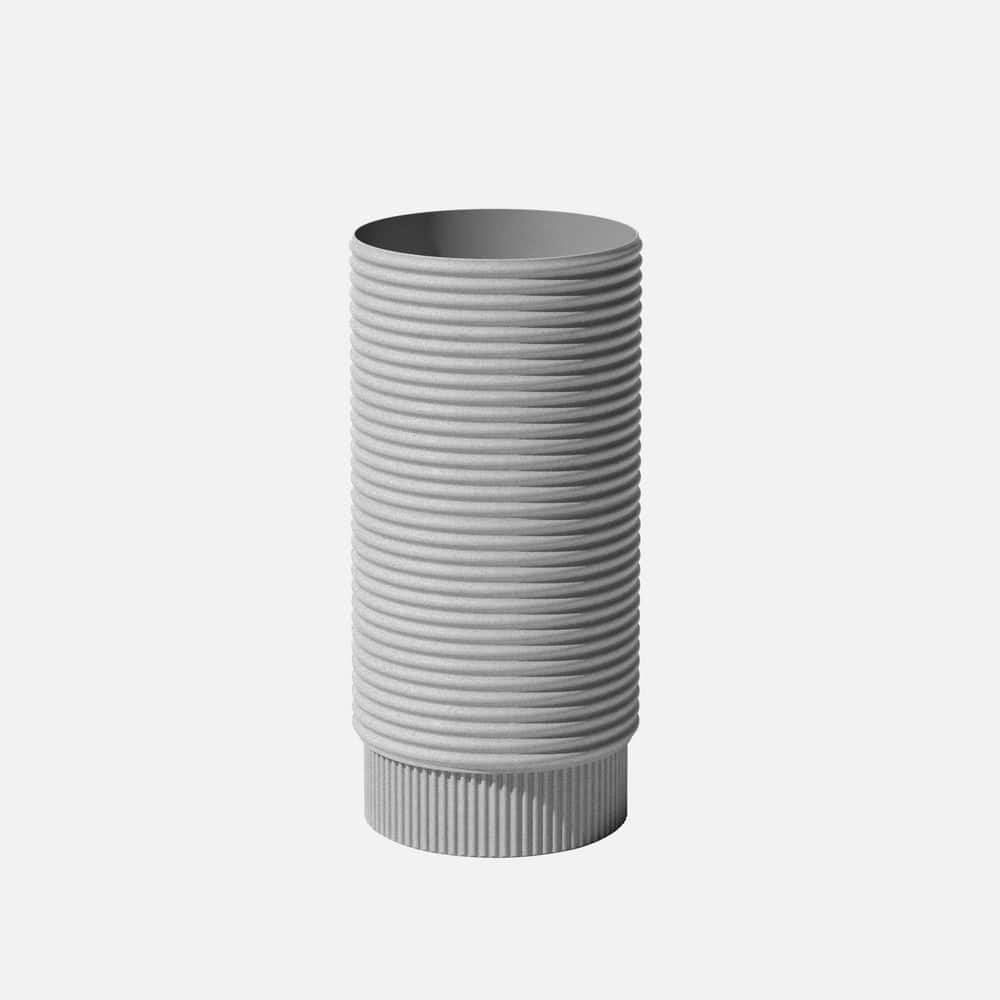 Mod 28.75 in. Round Gray Tall Plastic Planter price history on PriceWatchPro