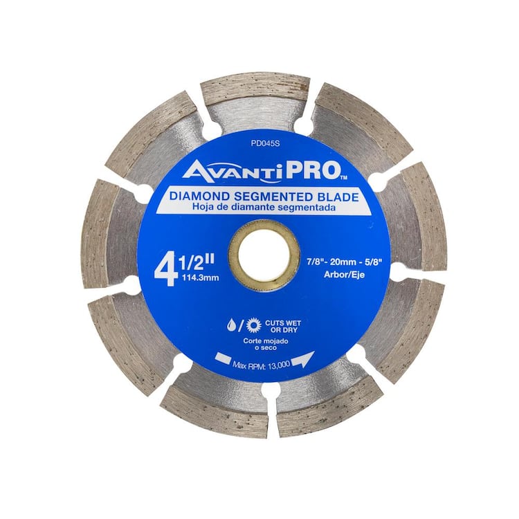 Avanti Pro 4.5 in. Segmented Diamond Blade