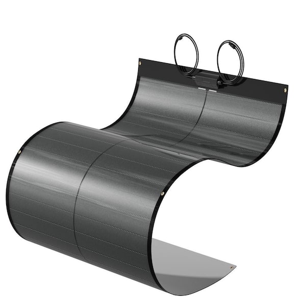 100-Watt Compact CIGS Thin-Film Flexible Lightweight Solar Panell with Pre-Punched Holes for Easy Installation