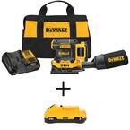 20V MAX XR Cordless Brushless 1/4-Sheet Variable Speed Sander with 20V 2.0Ah Battery, 3.0Ah Battery and Charger