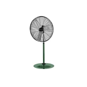 PFC Adjustable Height 57 in. to 75 in. Non-Oscillating 30 in. Commercial Air Circulator Pedestal Fan 2-Speed