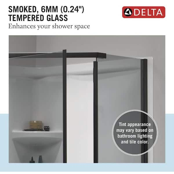 38~ Frameless Neo Angle Shower Enclosure in Stainless 422061