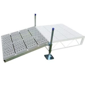 4 ft. x4 ft. Shore Ramp Kit With Poly Decking