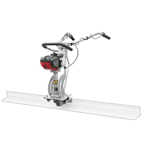 Professional 1.5 HP 4 Stroke Gas Powered Concrete Surface Finisher Vibratory Leveling Screed