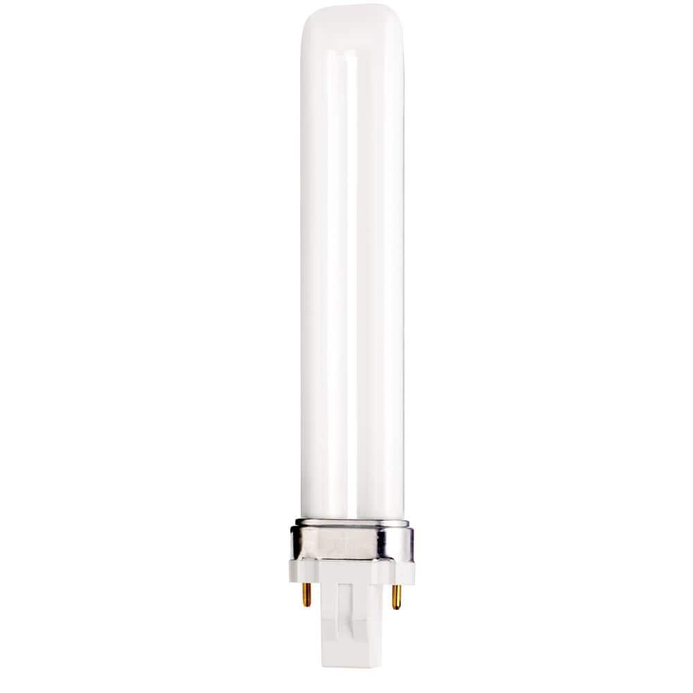 60-Watt Equivalent T4 GX23 Base CFL Light Bulb, Warm White