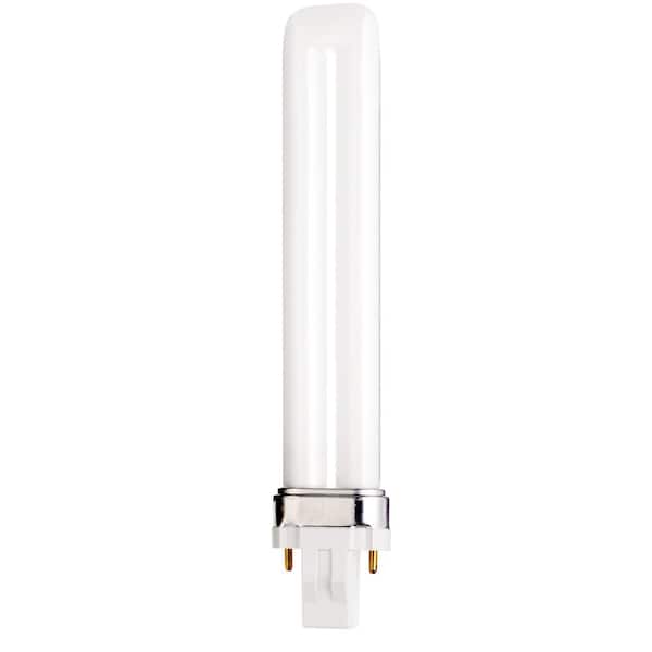 Unbranded 60-Watt Equivalent T4 GX23 Base CFL Light Bulb, Warm White