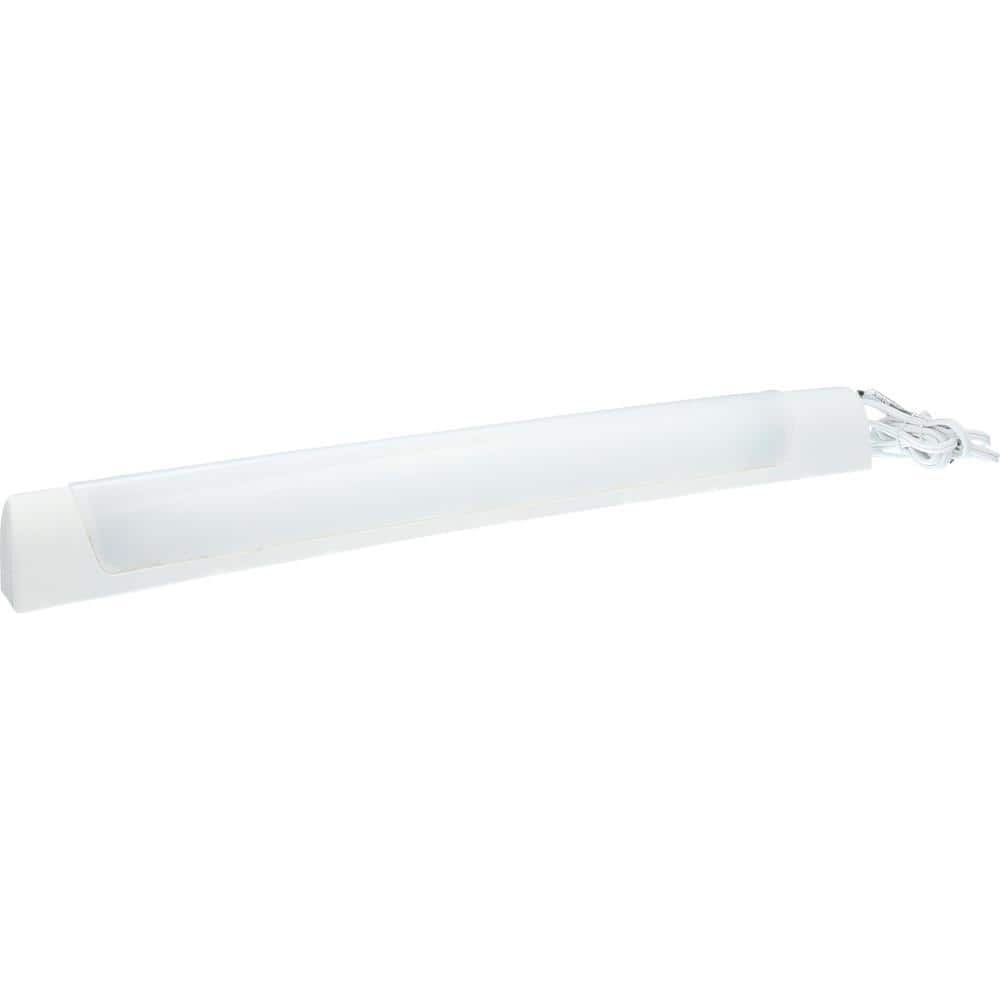 Westek 21 In Plug In Fluorescent White Cabinet Light Fa350hbwcc 3445