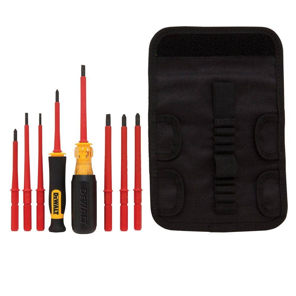 Draper 5721 Interchangeable Insulated Screwdrivers 10 Pieces 