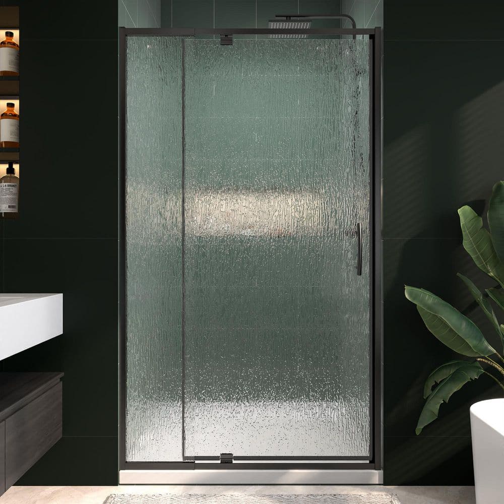 AVAXA 38-42 in. W x 71 in. H Pivot Swing Framed Shower Door in
